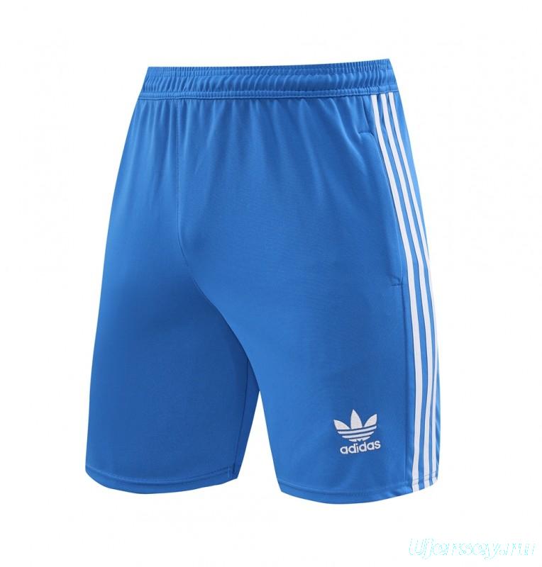 24/25 Adidas Original Blue Short Sleeve Jersey+Shorts