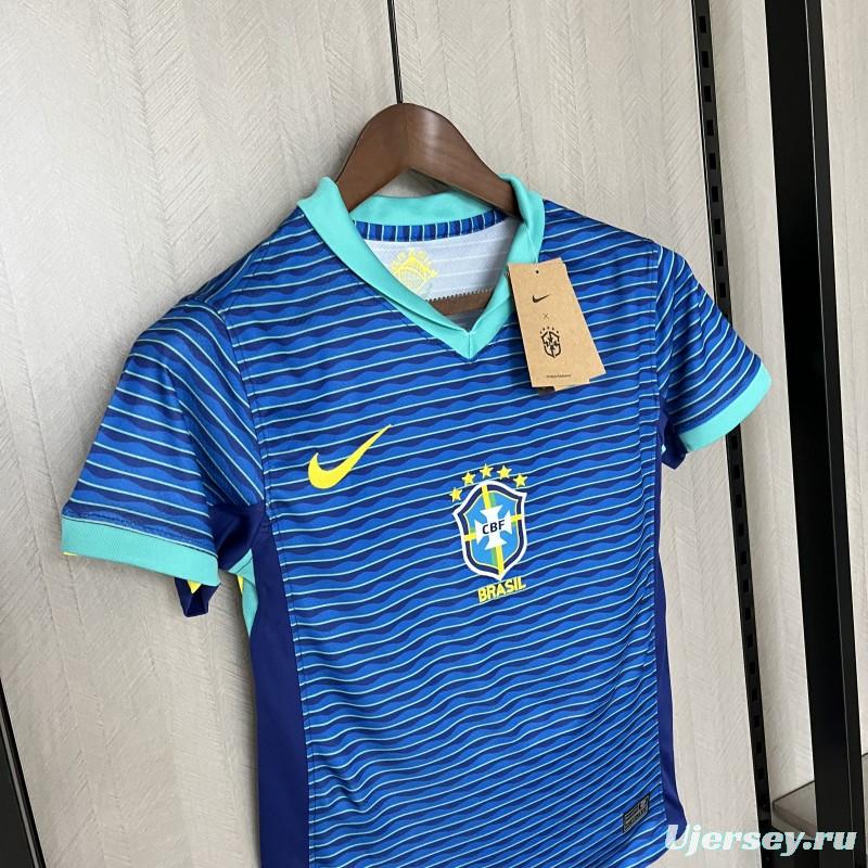 2024 Womens Brazil Away Shirt Jersey