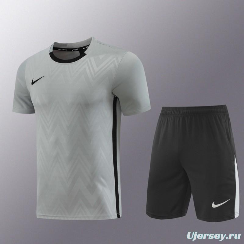 24/25 Nike Grey Short Sleeve Jersey+Shorts