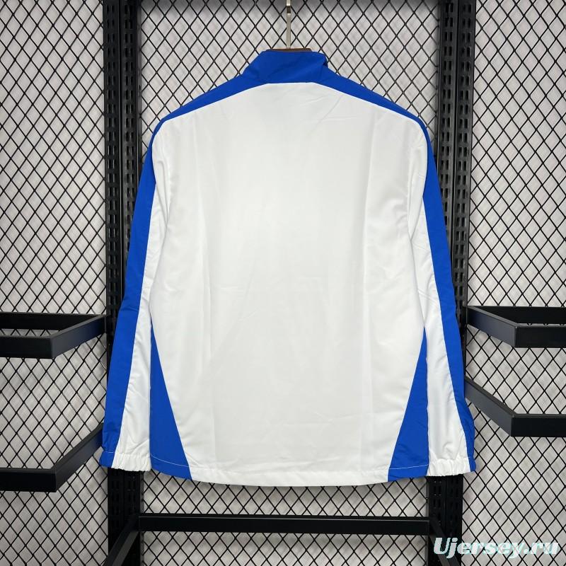 Retro 1994 Brazil White Windbreaker