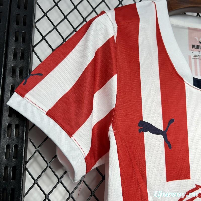 24/25 Women Chivas Guadalajara Home Jersey