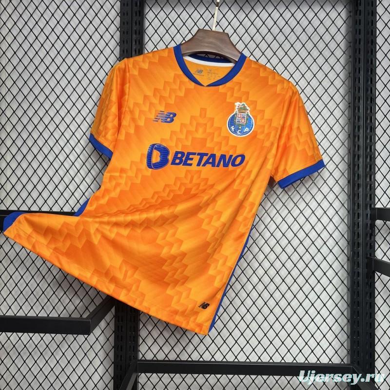 24/25 FC Porto  Away Orange Jersey