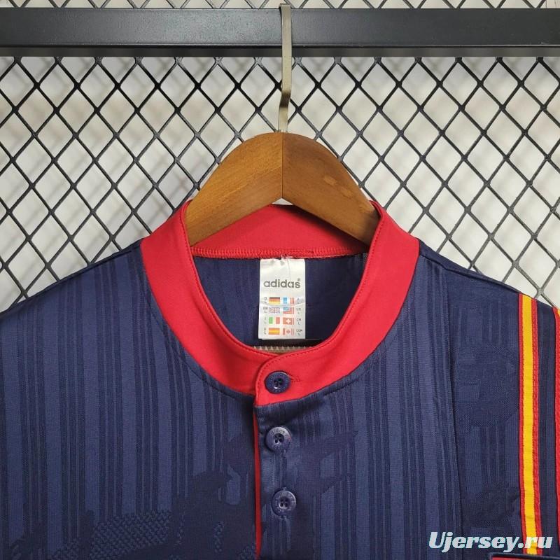 Retro 1996 Spain Away Jersey
