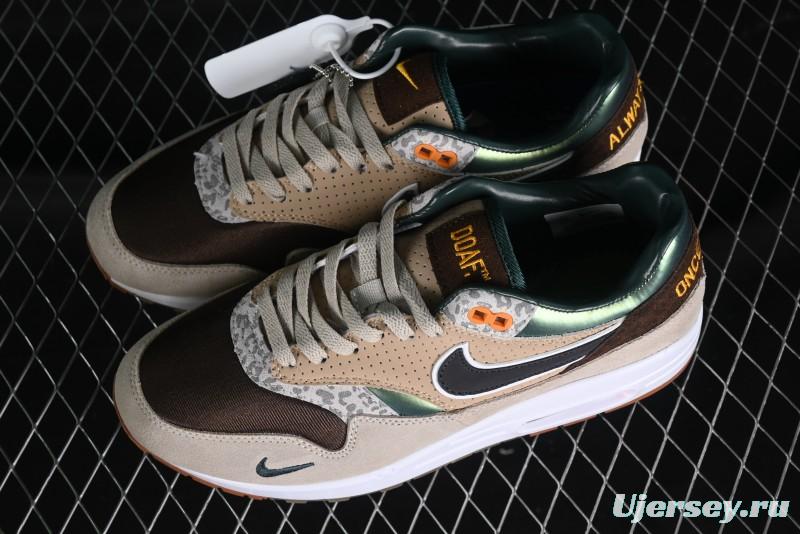 Nike Air Max 1 Retro Running Shoes with Half-Sole Air Cushion - HQ2640-200
