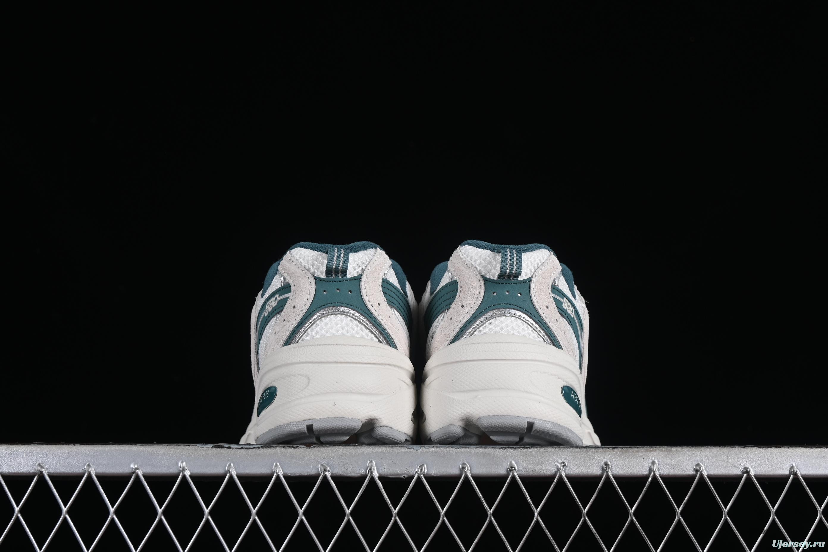 New Balance 530 Series Leather Distressed Retro Casual Running Shoes - MR530QA