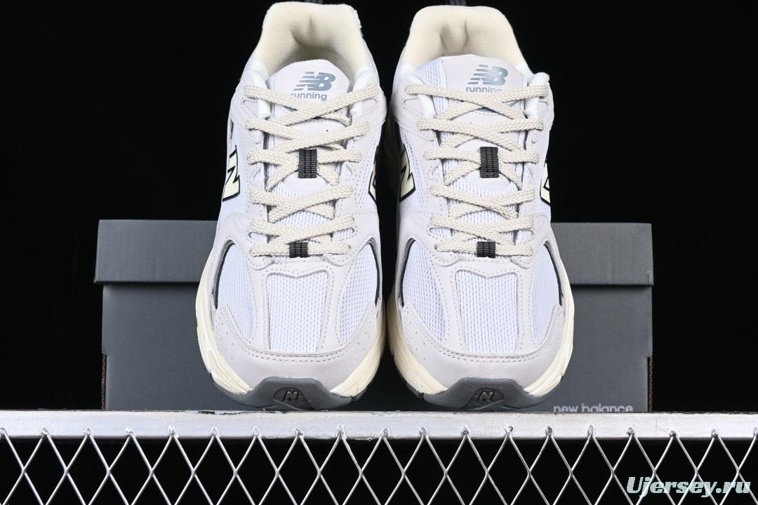 New Balance 530 Series Leather Distressed Retro Casual Running Shoes - MR530DG