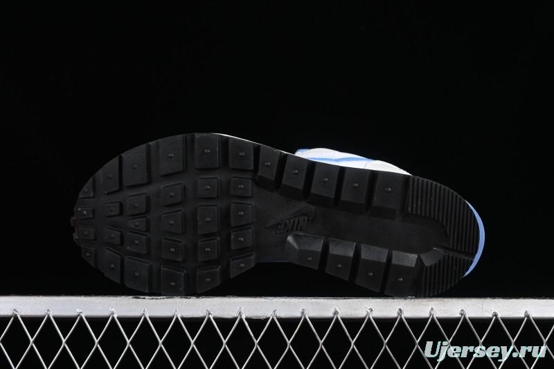 Nike Sacai VaporWaffle 3.0 Deconstructed Sneakers with Overlapping Swoosh and Double Tongue - DD1875-101