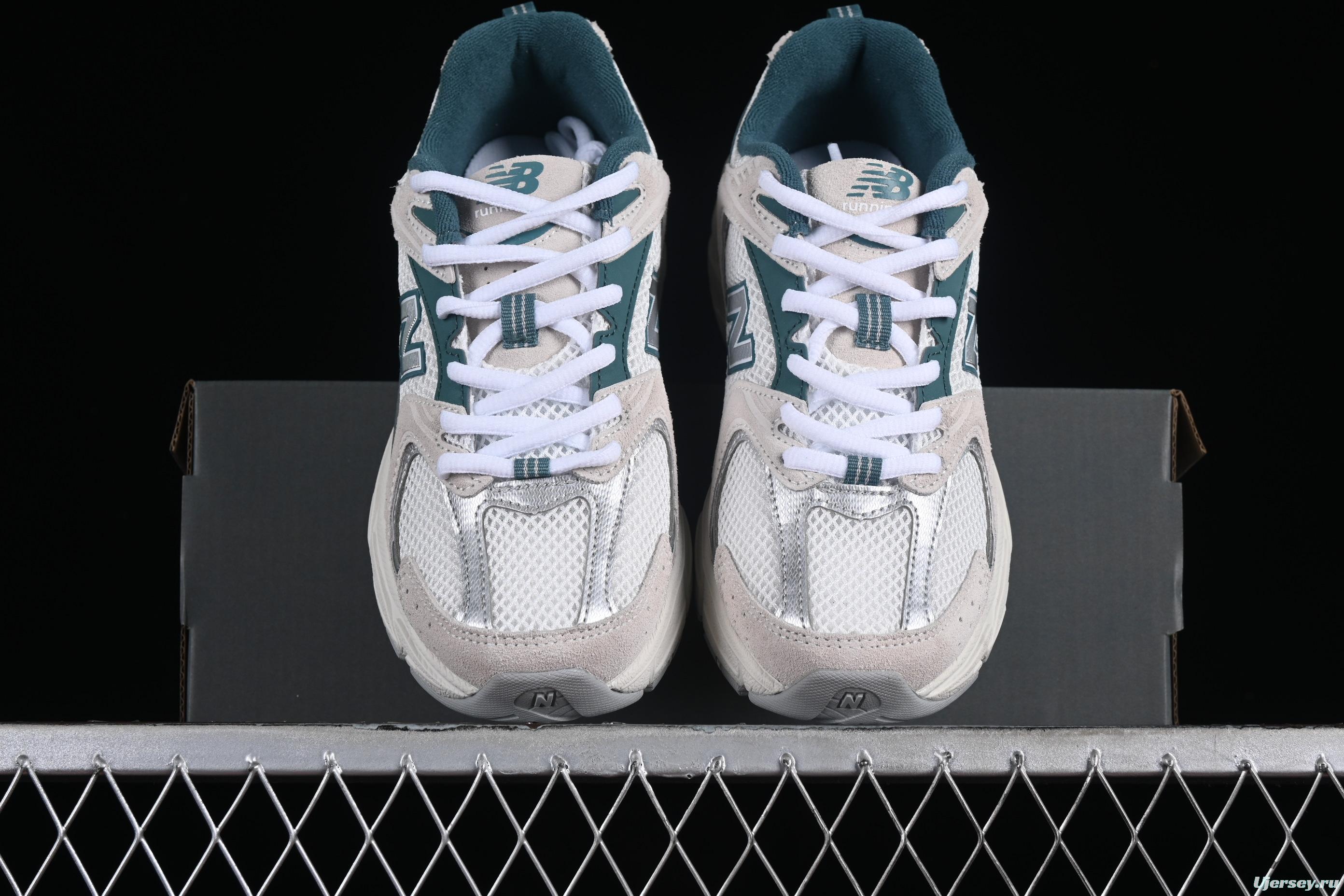 New Balance 530 Series Leather Distressed Retro Casual Running Shoes - MR530QA