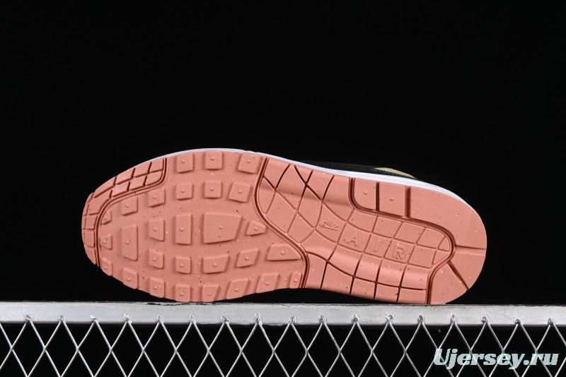 Nike Air Max 1 Retro Running Shoes with Half-Sole Air Cushion - FB9660-003