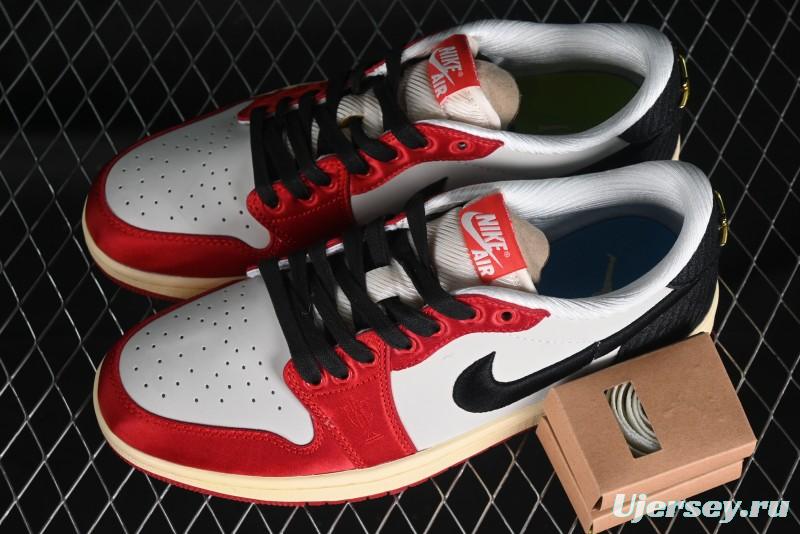 Nike Trophy Room x Jordan 1 Low OG "Away" Casual Sneakers - FN0432-100