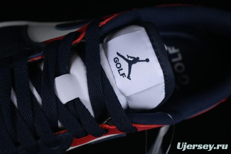 Nike Air Jordan 1 Low Golf Shoes Black Toe - DD9315-113