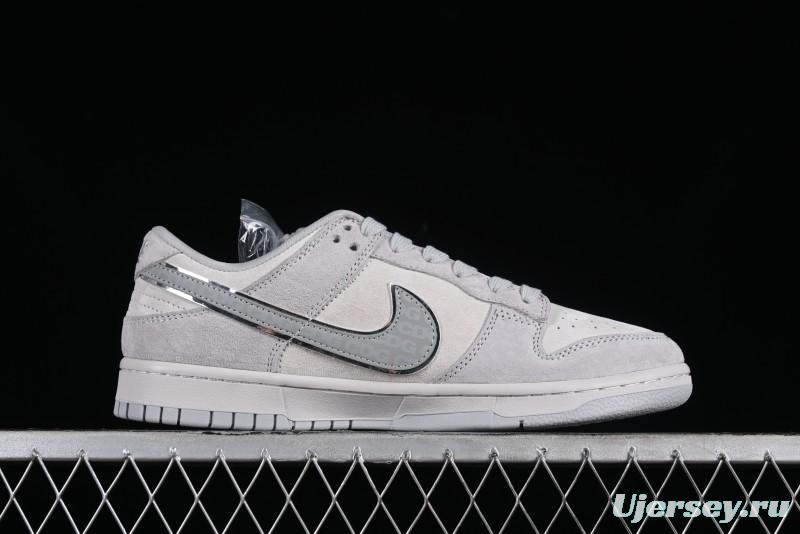 Nike Dunk Low The North Face CDG Collaboration - Light Grey Skateboarding Shoes - DQ1098-338