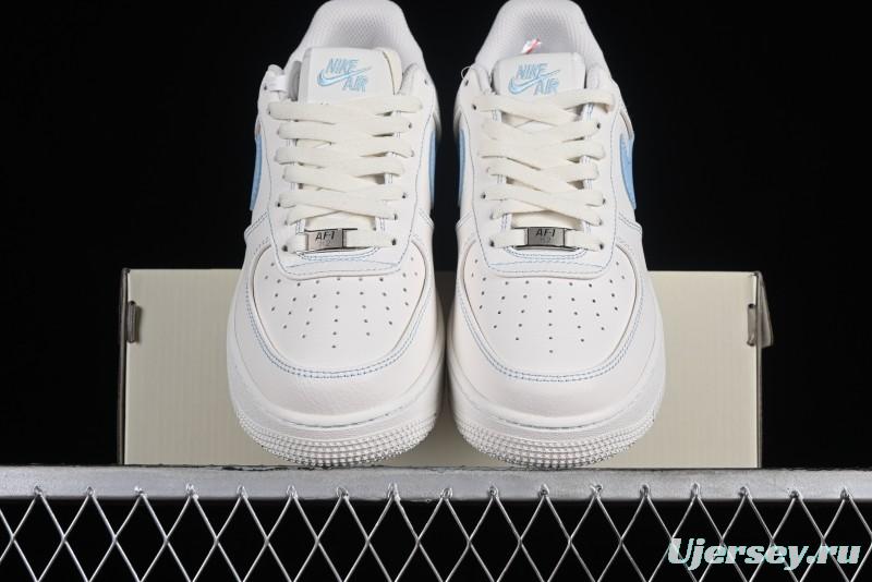 Nike Vlone x Air Force 1 '07 Low Light Bone Casual Sneakers - AA5360-008