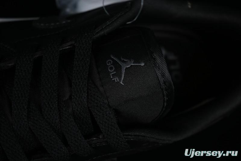 Nike Air Jordan 1 Low Golf Shoes Black Snake Pattern - DD9315-005