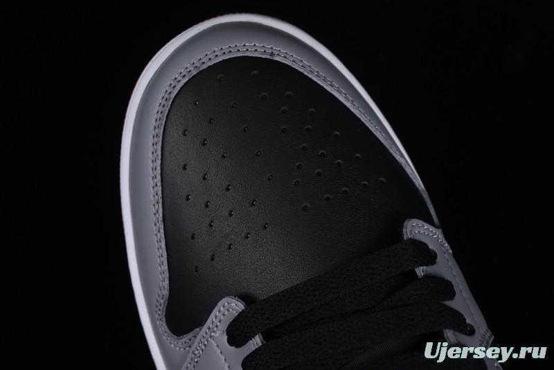 Nike Air Jordan 1 Low AJ1 Cement Grey Low-Top Casual Sneakers - 553558-060