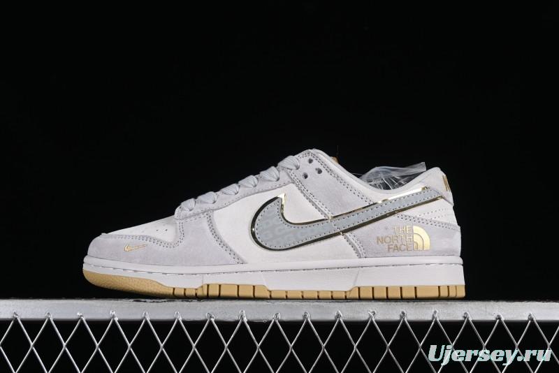 Nike Dunk Low The North Face CDG Collaboration - Gold SB Low Top Skate Shoes - DQ1098-337
