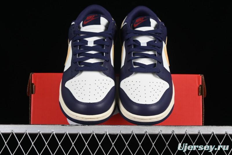 Nike Dunk Low Retro Navy Blue SB Low-Top Casual Skate Shoes - FV8106-181