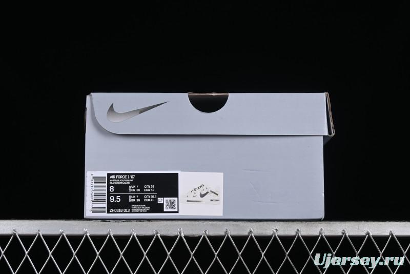 Nike Air Force 1 '07 Low Custom Anime Themed Hand-Painted Swoosh Strap Low-Top Casual Sneakers - ZH0316-013