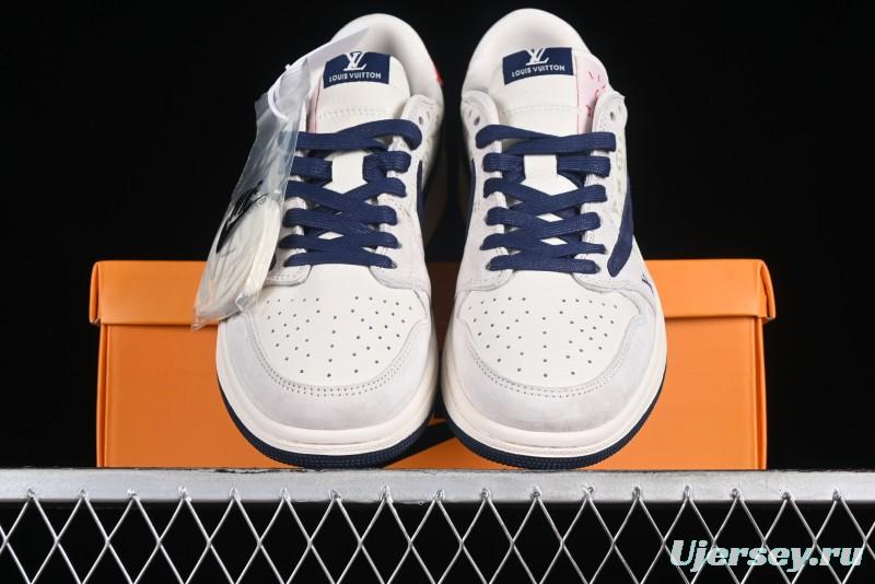 Nike Air Jordan 1 Low OG SP Travis Scott x Fragment Design Collaboration Sneakers - YQ2088-668