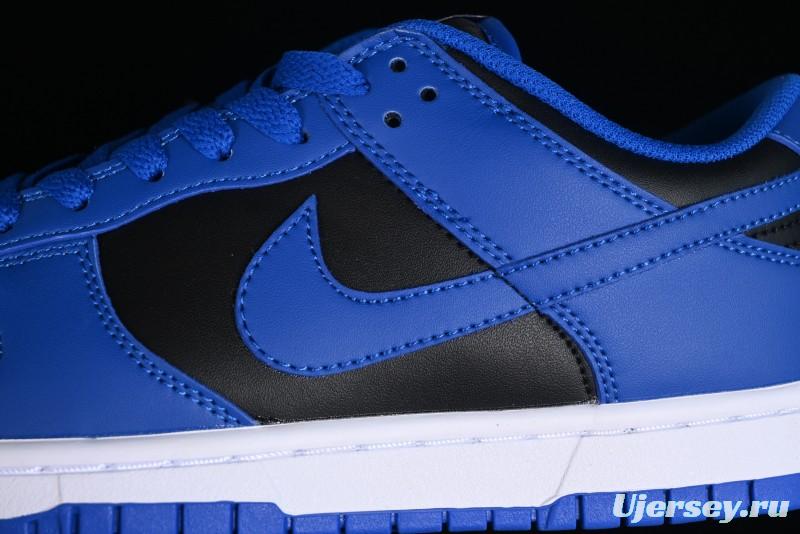 Nike SB Dunk Low Black Blue Colorway Low-Top Casual Skateboarding Shoes - CW1590-001