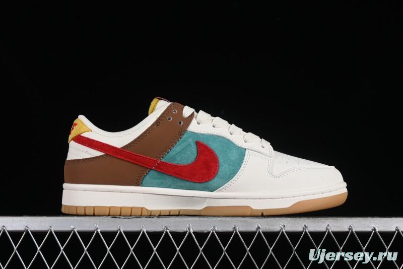 Nike SB Dunk Low Chinese New Year Limited - Colorful Clouds Anniversary High-End Custom Low-Top Casual Skate Shoes - GJ8309-933