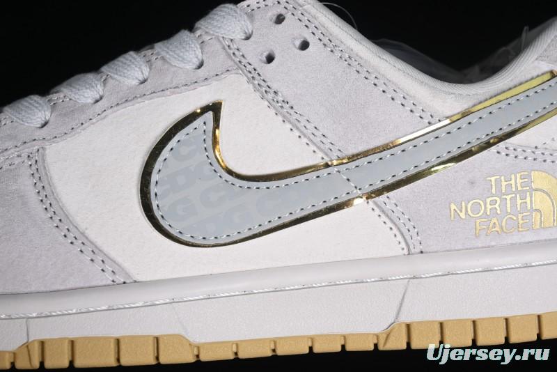 Nike Dunk Low The North Face CDG Collaboration - Gold SB Low Top Skate Shoes - DQ1098-337