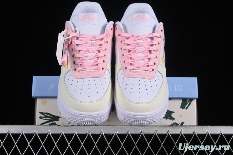 Nike Air Force 1 '07 Low Macaron Sauce Casual Sneakers - DV2920-123
