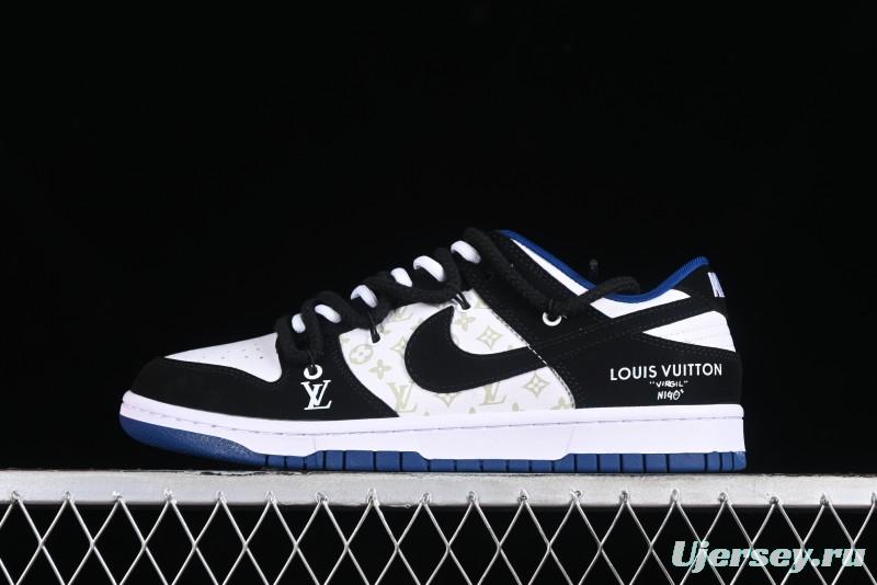 Nike SB Dunk Low LV Collaboration Anniversary High-End Custom Sneakers - SJ2068-236