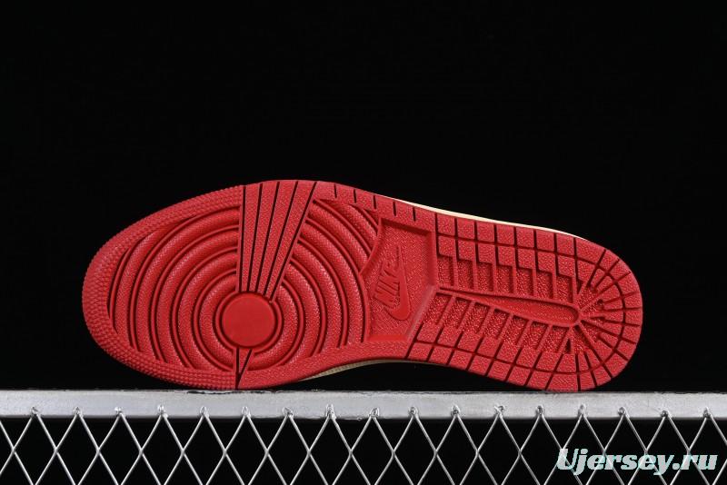 Nike Trophy Room x Jordan 1 Low OG "Away" Casual Sneakers - FN0432-100