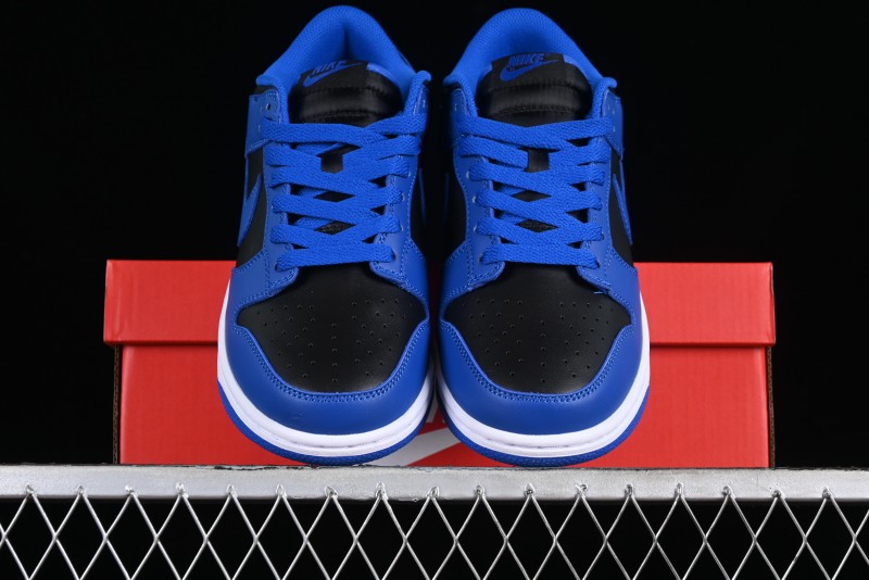 Nike SB Dunk Low Black Blue Colorway Low-Top Casual Skateboarding Shoes - CW1590-001