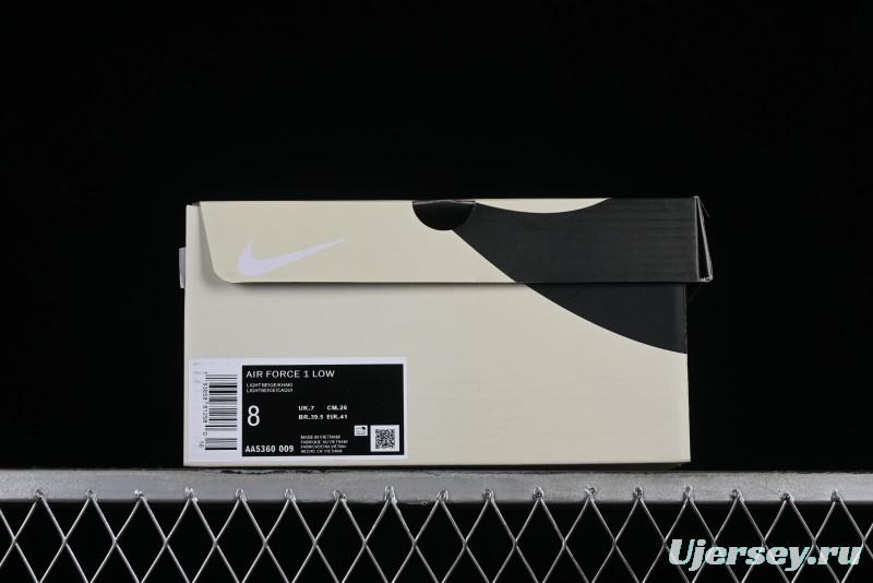 Nike Vlone x Air Force 1 '07 Low Casual Sneakers in Apricot - AA5360-009