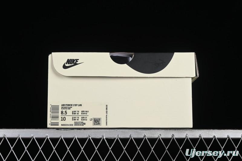 Nike Nocta x Nike Air Force 1 '07 Low Casual Sneakers with 3M Reflective Details and Full-Length Air Cushion - NO0224-023