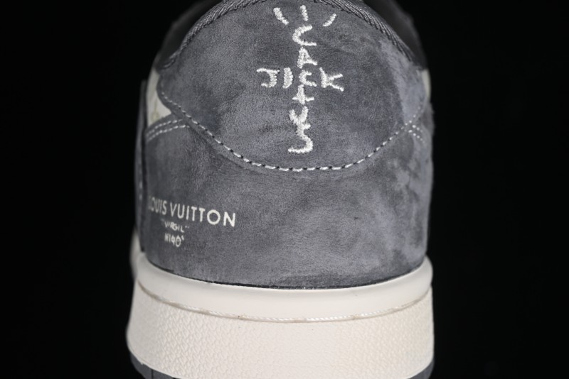 Nike Air Jordan 1 Low OG SP Travis Scott x Fragment Design Collaboration Sneakers - SJ2068-001