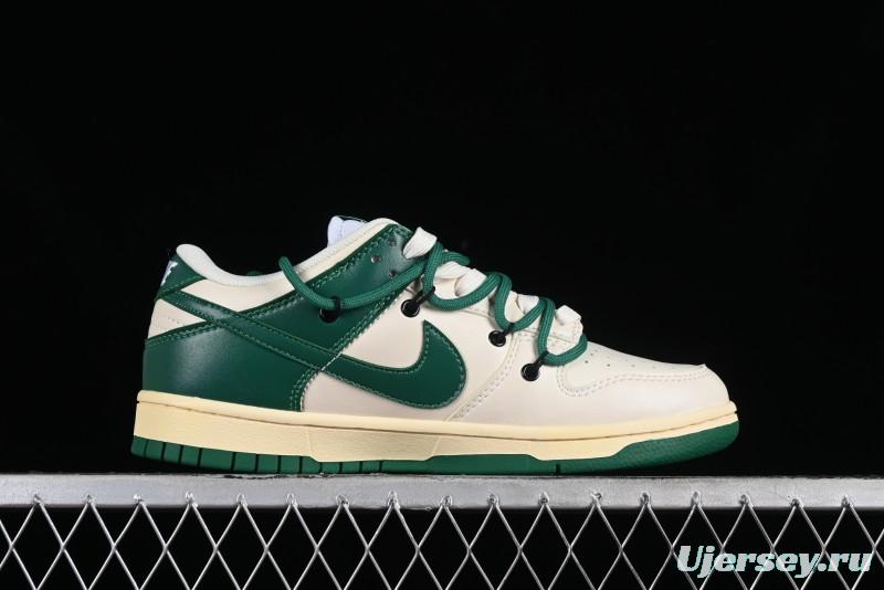 Nike Dunk Low Retro Deconstructed Style with Aged Labels SB Strap Low-Top Casual Sneakers - DD1503-112