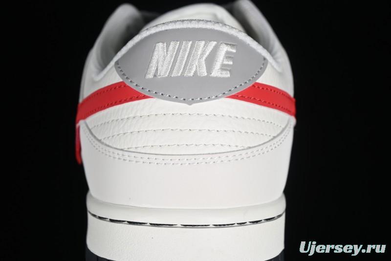 Supreme x Nike SB Dunk Low Casual Skate Shoes with Zoom Air Cushion - DQ1098-333