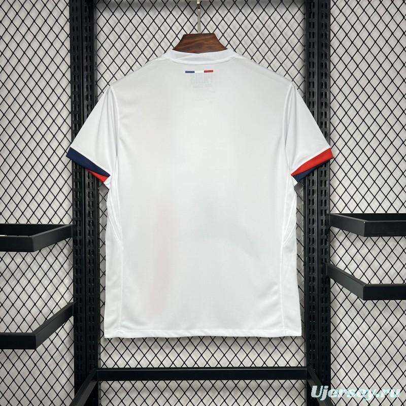 24/25 PSG Away White Jersey