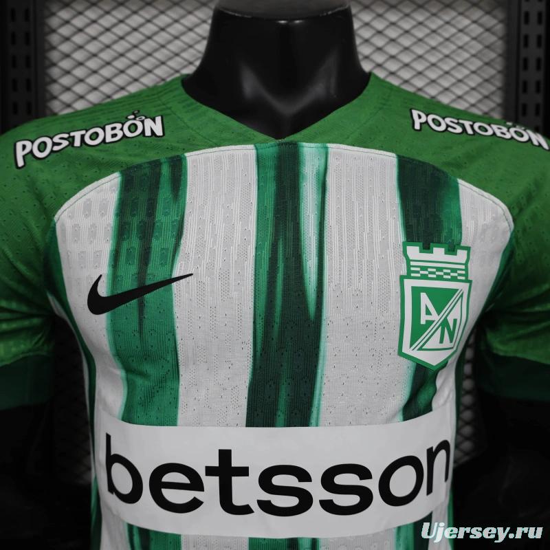 24/25 Player Version Atletico Nacional Home Jersey