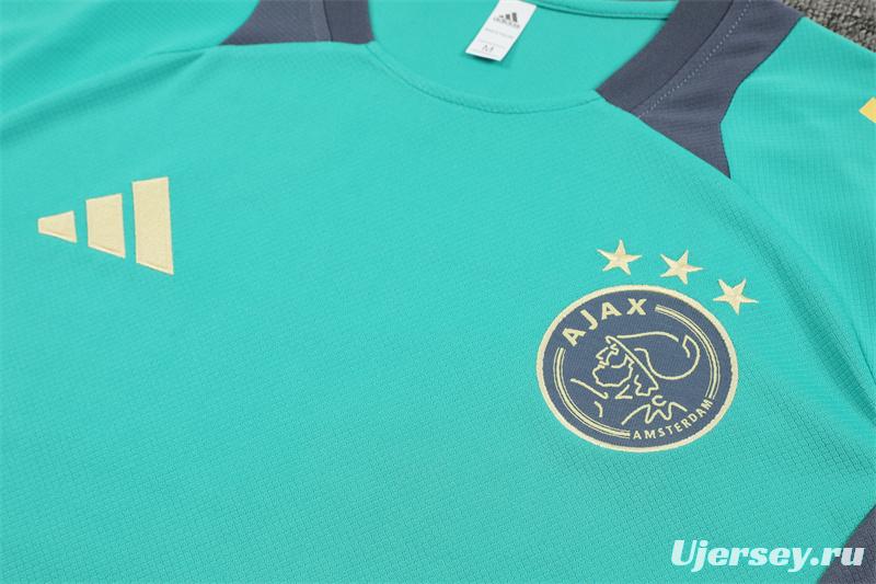 24/25 Ajax Green Short Sleeve Jersey+Shorts