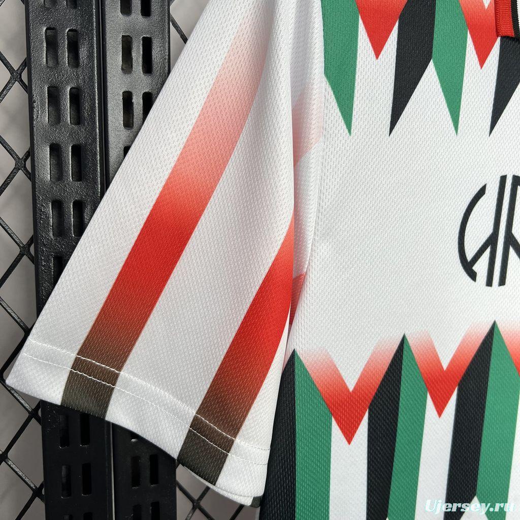 24/25 CD Palestino x Hypepeace White Jersey S-XXXXL