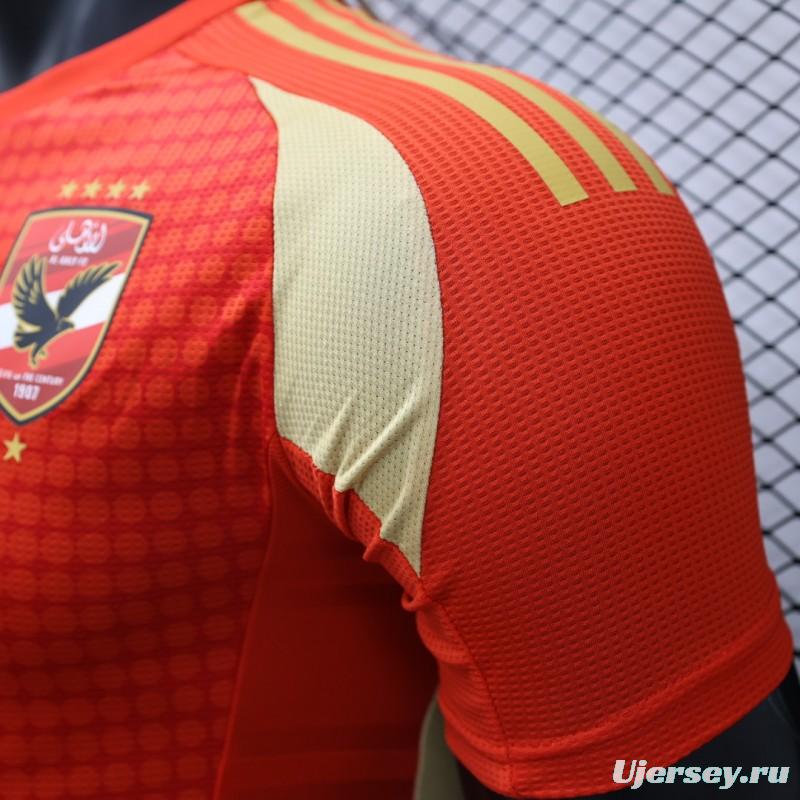 Player Version 24/25 Egypt Al Ahly Home Jersey