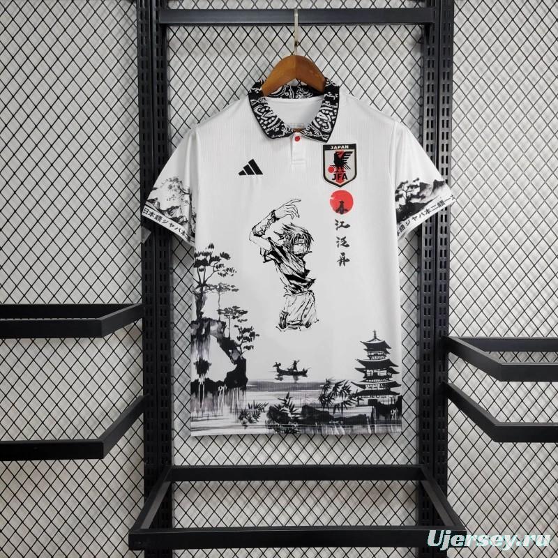 2024 Japan Zasuke Uchija White Special Jersey