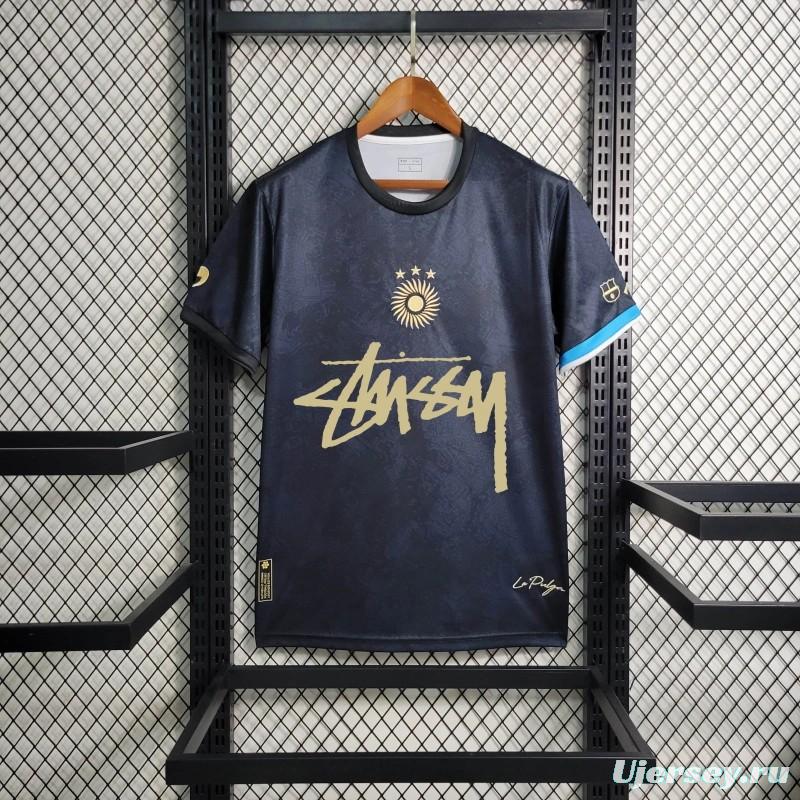 2024 Argentina x Stussy Black Special Jersey