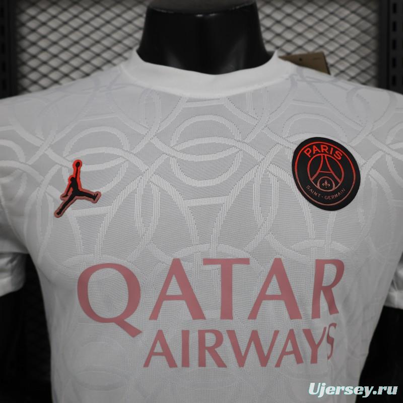 Player Version 24/25 PSG Academy Pro Pre-Match White Jersey