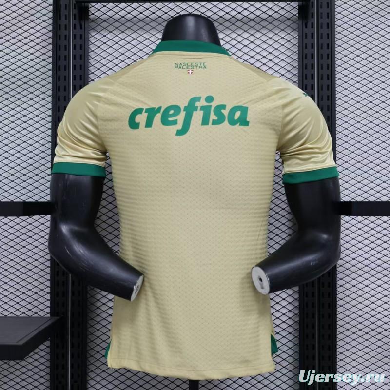 Player Version 24/25 Palmeiras Third Golden Jersey