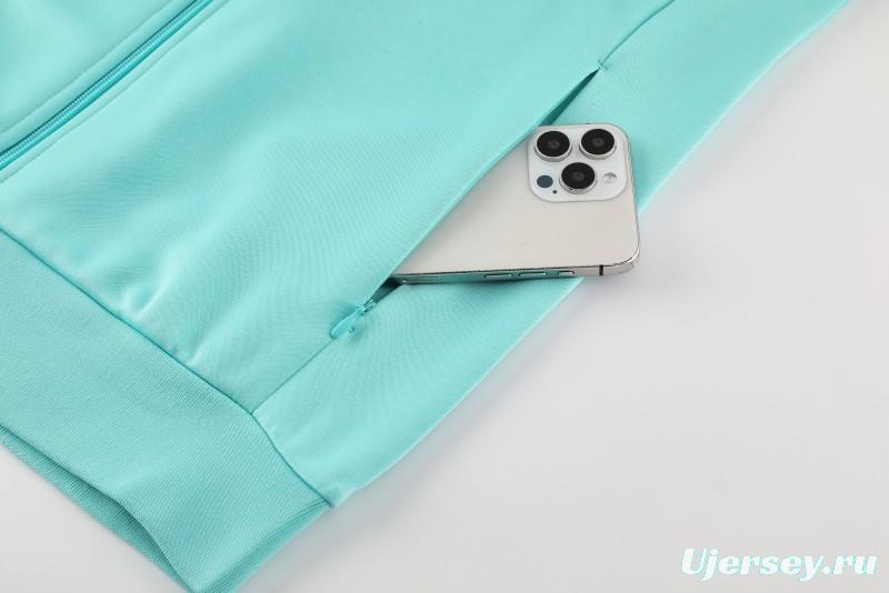 24/25 Inter Miami Green Full Zipper Jacket +Long Pants