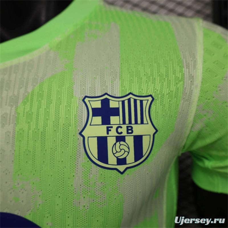 24/25 Player Version Barcelona x Coldplay Third Jersey