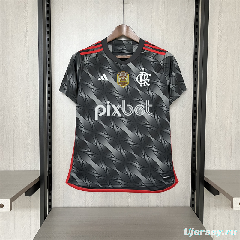 24/25 Womens Flamengo Third Patch Da Copa Do Brasil Jersey