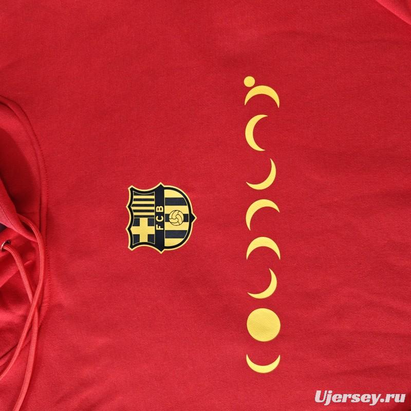 24/25 Barcelona x Coldplay Black/Navy/Red Hoodie
