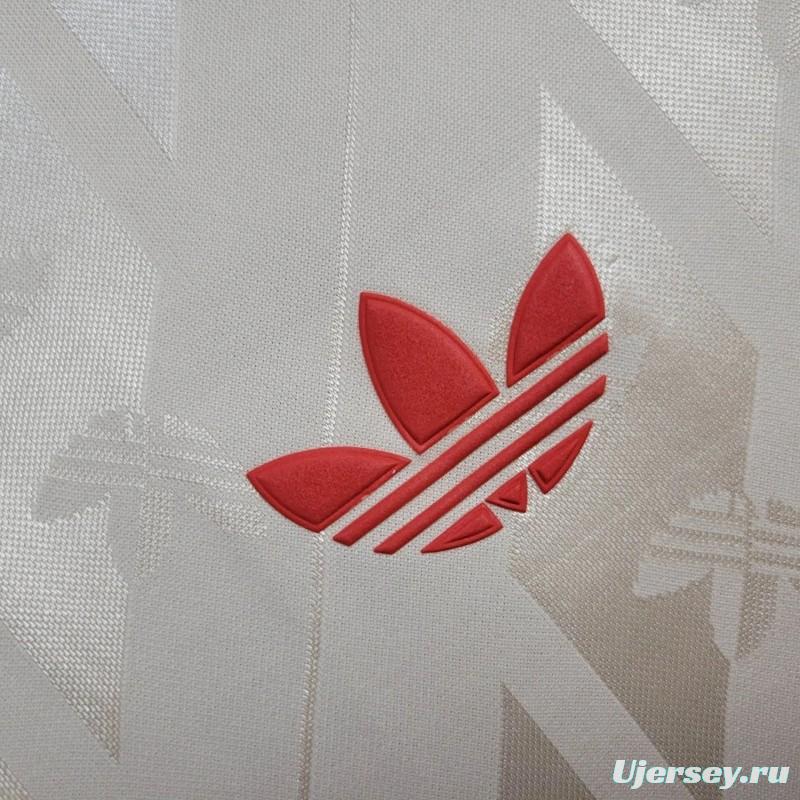 24/25 Bayern Munich Adidas Originals Cream Lifestyler Jersey