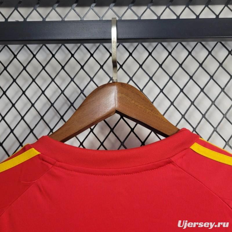2010 Retro Spain Home Jersey